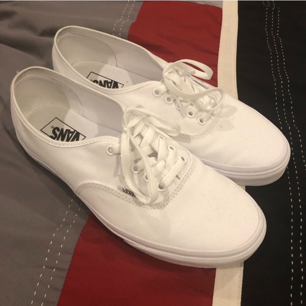 Classic White Vans